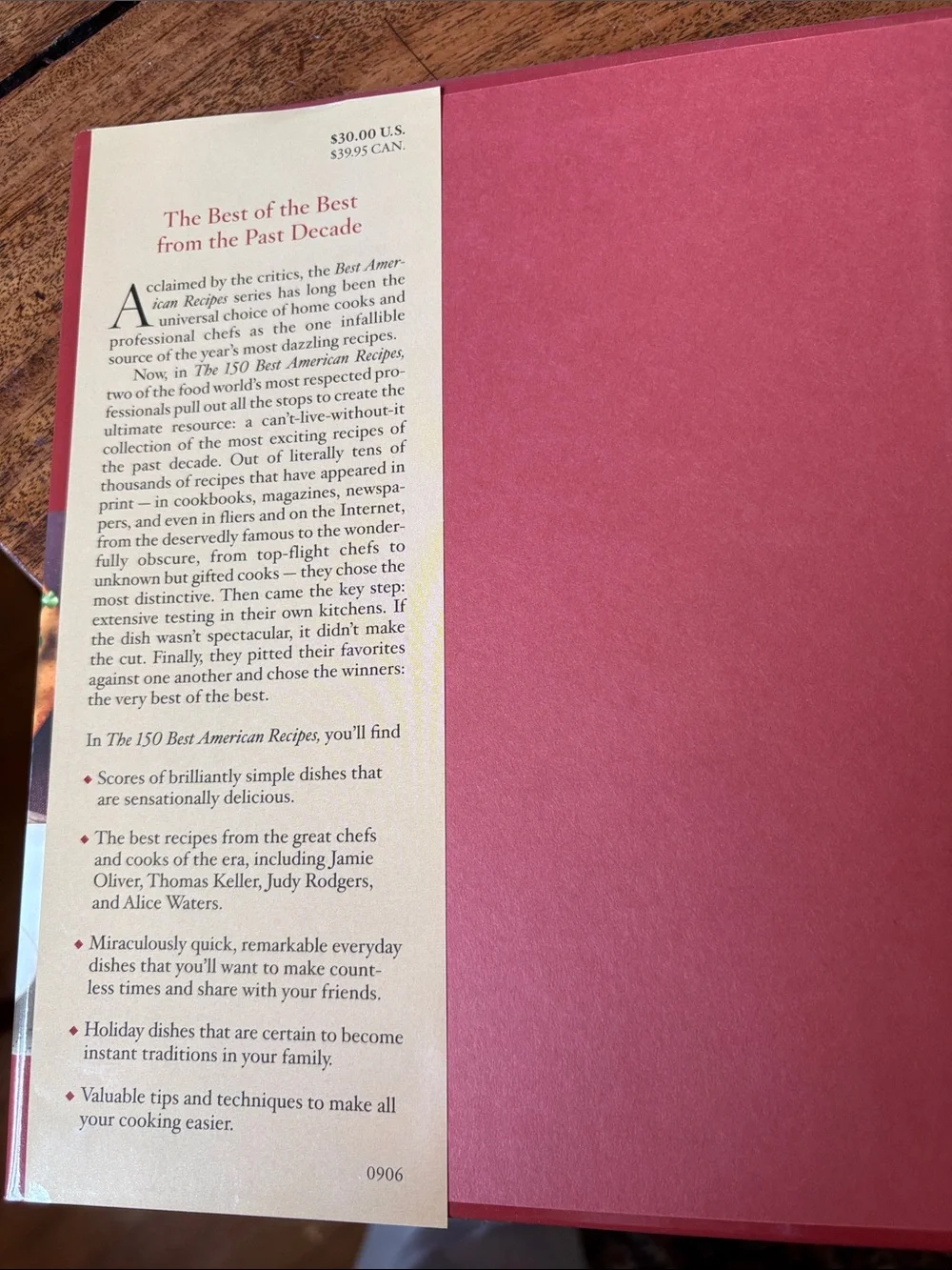 The 150 Best American Recipes Cookbook — Red Edition